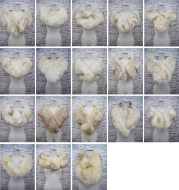 ■ブルーフォックス■ティペット/ショール■まとめ18本セット■同梱不可■材料/転売用■