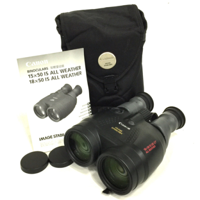 1円 キャノン IMAGE STABILIZER 双眼鏡 18&times;50 取説付 光学関連機器 Canon C261019