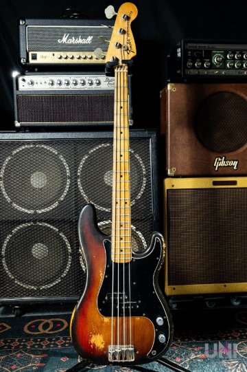 Fender USA Precision Bass 1970年代 ヴィンテージ フェンダー プレシジョンベース サンバースト 3153240 D1216
