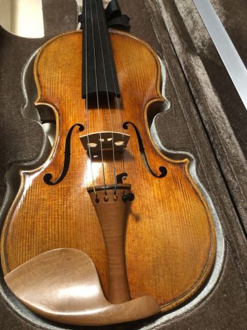 オイルニス 4/4 バイオリン 工房製 ヴァイオリン