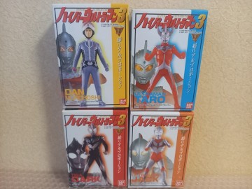 ハイパーウルトラマン３未開封フィギュアセットSDウルトラマン倶楽部HDウルトラマン食玩プライズガチャHGウルトラマン塩ビ人形怪獣消しゴム