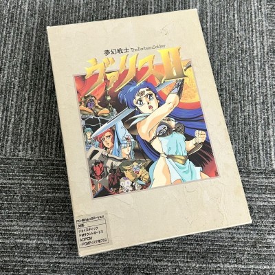 L097-I71-1707 ◎ 日本テレネット 夢幻戦士ヴァリスII パソコンゲーム フロッピーディスク PC-8801mkIISR IJ