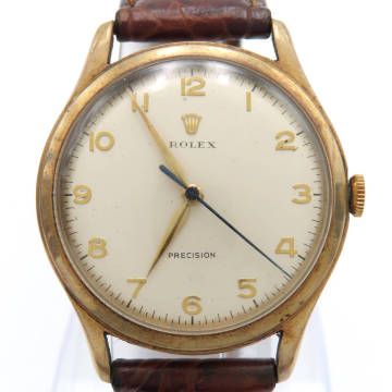 1円■レア■ROLEX■ロレックス■PRECISION■プレシジョン■K9■金無垢■375■9K■メンズ■腕時計■ゴールド■手巻き■アンティーク■gold■