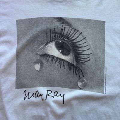 マンレイ ヴィンテージ Tシャツ ガラスの涙 man ray vintage tshirt MAN RAY フォト photo アート art bruce weber richard avedon 
