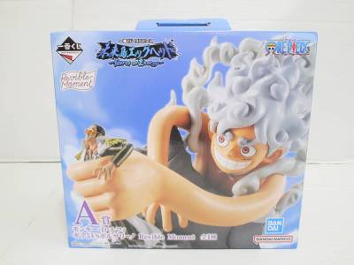 【未開封】HO-722◆一番くじ ワンピース 未来島エッグヘッド A賞 モンキー・D・ルフィ ギア5VSボルサリーノ Revible Moment 未開封品