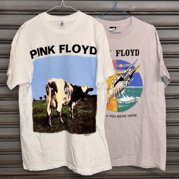 【1円スタート】ピンクフロイド Tシャツ 2点セット DELTA 原子心母 1996 Wish You Were Here 2005 Pink Floyd ロックバンド 古着★105N1I