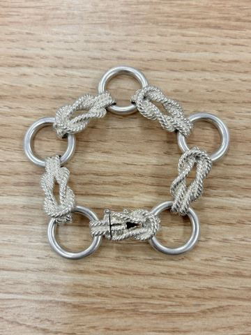 ☆1 円スタート HERMES エルメス オーディエンヌ ブレスレット シルバー 925 ヴィンテージ レア