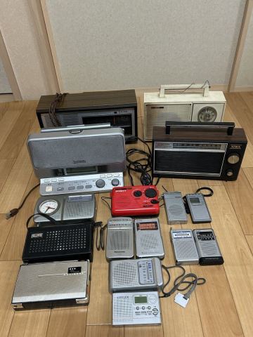 Panasonic、National、aiwa、 ELPA、VICTOR等 ラジオ16点まとめて 小型ラジオ ポケットラジオ 置き型ラジオ 動作未確認 中古ジャンク