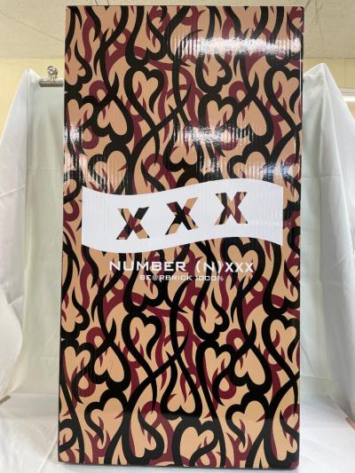 【1円～】BE@RBRICK NUMBER (N)INE x GOD SELECTION XXX (NUMBER (N)XXX) 1000%