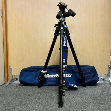 K56 Manfrotto MODEL #055C #141RC カメラ 三脚 雲台 マンフロット