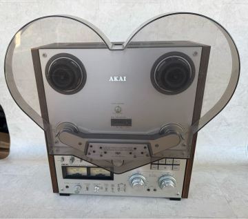 AKAI オープンリールデッキ GX-635D 通電確認済 アカイ オーディオ機器 ★a1935