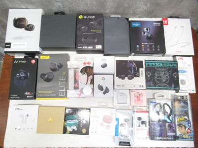 1F-T5 大量まとめ ワイヤレスイヤホン イヤホン 24個セット BOSE GLIDiC soundcore beatsX AVIOT Jabra SONY pixel Buds 他