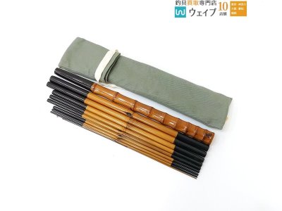 江戸和竿 竿かづ たなご タナゴ竿 10本継 仕舞24.5cm 全長約194cm