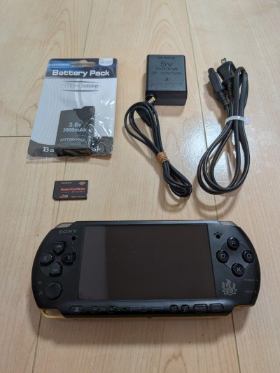 千円スタート! SONY ソニー PSP プレイステーションポータブル PSP3000 モンスターハンターポータブル 3rd 中古良品!訳アリ!