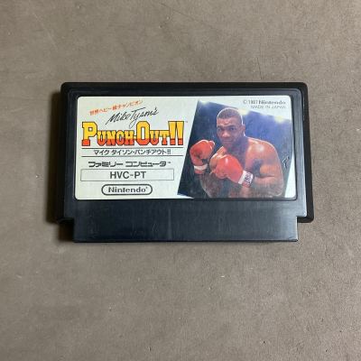マイクタイソンパンチアウト　ファミコンソフト