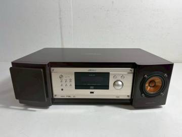 a377【ジャンク】VICTOR ビクター コンパクトコンポーネントシステム EX-B1 WOOD CONE ウッドコーン CDDVDコンポ オーディオ機器 通電確認