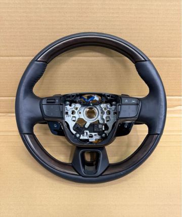 トヨタ 40系 アルファード ヴェルファイア AAHH40W/AGH40W 純正 ステアリング ハンドル ウッド レザー