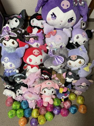 ぬいぐるみ まとめ売り 46点 サンリオ マイメロディ クロミ Sanrio プライズ ガチャポン