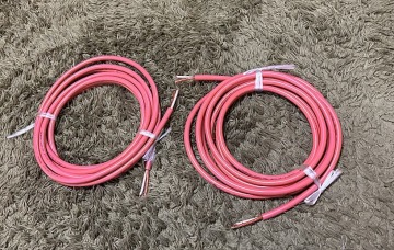 HiFiスピーカーケーブル　日立メルトーン　4.5m X 2本