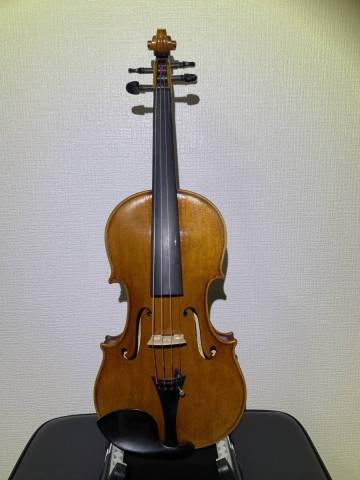 ルーマニア　個人製作家　4/4フルサイズ　バイオリン　虎杢