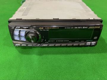 ALPINE アルパイン CD 1DIN デッキ オーディオ CDA-7877J 動作確認済み