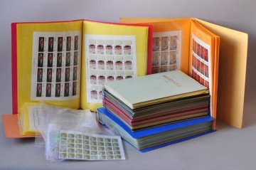 額面総額581957円　未使用切手大量まとめ 普通切手 記念切手 バラ切手 シート 日本郵便