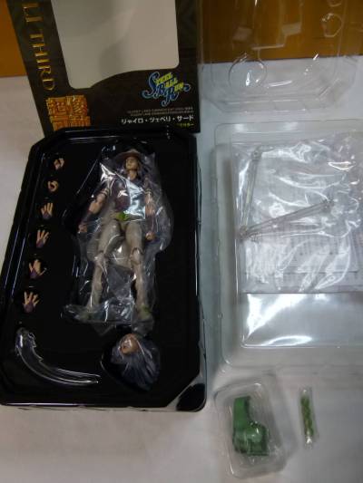 【1円出品】【フィギュア】超像可動 スティール・ボール・ラン　ジャイロ・ツェペリ・サード　荒木飛呂彦監修/荒木飛呂彦指定カラー