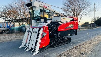 ヤンマーコンバイン★AG467★67馬力★4条刈★エアコンキャビン★UFO★デバイダー付★359時間