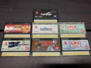 【1円スタート】ワンダースワン　ゲームソフト　7点セット