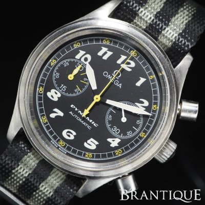 ◆美品/1円～◆ OMEGA オメガ ダイナミック SS 自動巻き 5240.50 純正ケース 外箱 USED メンズ 腕時計 「28079」