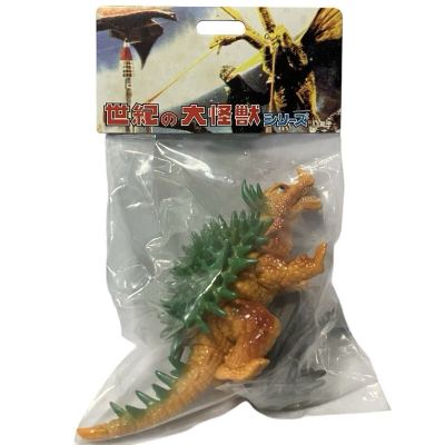【新品/未開封】マーミット ソフビ 世紀の大怪獣シリーズ ビニパラベビー★2代目アンギラス★検)怪獣天国マルサンブルマァクM1号メカゴジラ