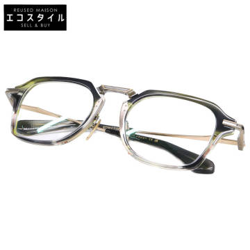 【美品/1円】DITA ディータ AEGEUS DTX413-A-02 メタルフレーム サングラス 51□21-140 カーキ/ゴールド メンズ