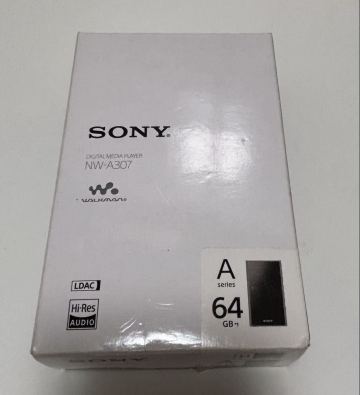 視聴のみ　SONY NW-A307 マイクロSD 純正保護ケース付き