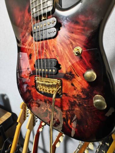 MUSICMAN　Jason Richardson Cutlass6 RORSCHACH RED ジェイソン・リチャードソン　ロールシャッハレッド　ミュージックマン