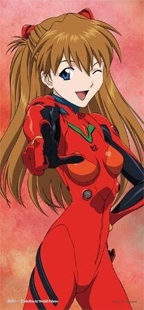 ジグソーパズル、プチロング300ピース43-09アスカ(エヴァンゲリヲンン)