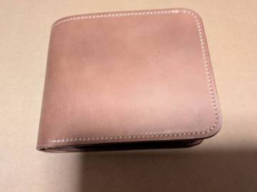 ラストクロップス　フリッカー1　シェルコードバン　ナチュラルアングレイズド　美品　LAST CROPS　スタンプ入り