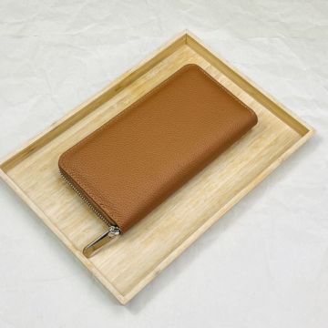 【田中革具】革財布 長財布 メンズ財布 ロングウォレット 牛革 1円 男女兼用 レザー　 ラウンドファスナー 送料無料 イタリアンレザー