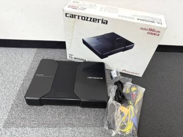☆ １円スタート　美品　Pioneer　パイオニア　TS-WH500A　カロッツェリアサブウーファー 　スピーカー　ハイパワーアンプ　箱付き