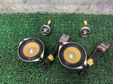 ◆セール■カロッツェリア/中古/セパレート2Way10cmスピーカー/2枚セット/ネットワーク付●TS-C010A□1138/11K(