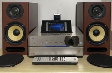 LN ソニー SONY NETJUKE HDD/CD/MD対応 ハードディスクコンポ HDD250GB NAS-M95HD ソニー HDDコンポ リモコン ウォークマン NW-A919付き