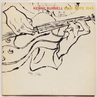 【オリジナル】KENNY BURRELL / Kenny Burrell★RVG/深溝/耳/フラット・ディスク/額縁カバー★