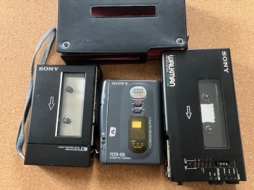 SONY ソニー カセットレコーダー TCM-7 TCM-59 WM-D6 3台セット