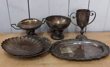 総重量879g トロフィー SILVER 950 銀製 盃 銀盃 カップ シルバー 刻印あり 宮勝 銀杯 MIYAKATSU製