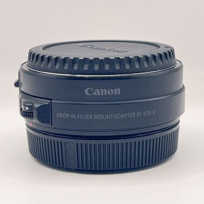 美品 Canon ドロップインフィルター マウントアダプター EF-EOS R ドロップイン 可変式NDフィルター A付 キャノン
