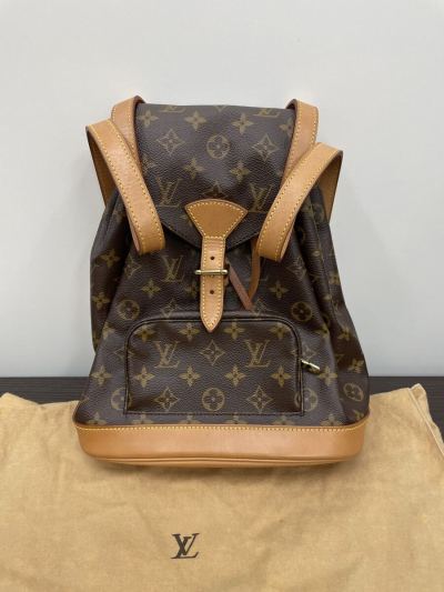 美品 ルイヴィトン モンスリMM モノグラム M51136 リュックサック バックパック LV LOUIS VUITTON