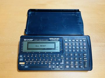 【動作/ブザー付】シャープ ポケットコンピュータ PC-G850V