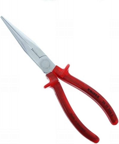 KNIPEX クニペックス 新品 2615 200S 特注 先長ラジオペンチ 釣具用 チャーマスプライヤー 限定復刻 レッドスケルトン