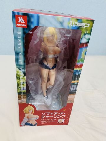 ソフィア・F・シャーリング チューブトップver. フィギュア　illustration by 高峰ナダレ 特典版　交換用顔パーツ(笑顔) 色紙　