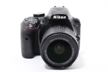 【1円〜】Nikon ニコン D3400 / AF-P DX NIKKOR 18-55mm 1:3.5-5.6G VR デジタル一眼レフカメラ レンズ #391