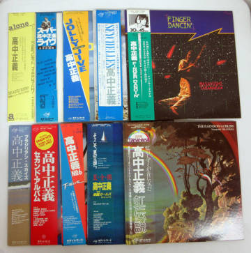 盤面良好！LPレコード 10作品(11枚)セット 高中正義☆虹伝説☆SEYCHELLS☆ブラジリアン・スカイズ☆TAKANAKA セカンド・アルバム☆rd201 &Psi;